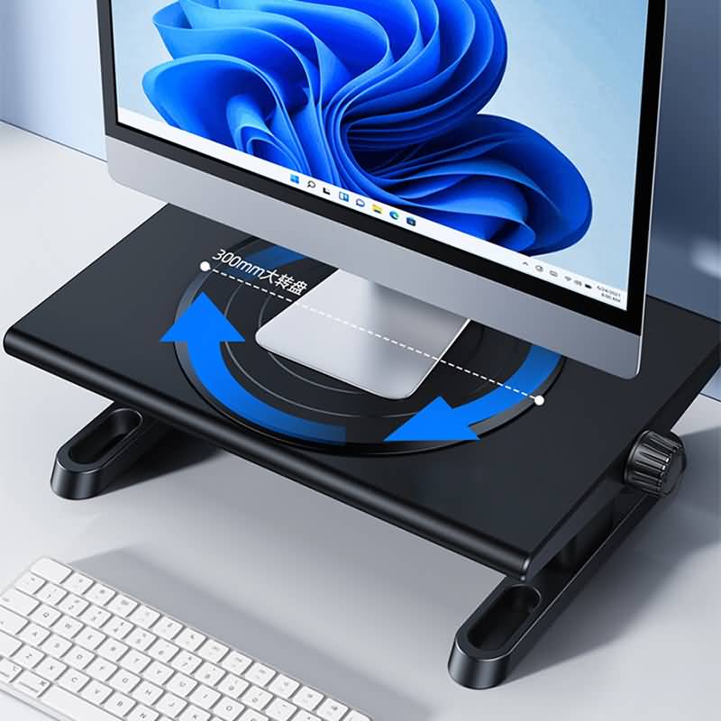 IPC12232024009-10.jpg 折れ畳式 PCスタンド ノートパソコン スタンド 高度調整可能 360度角度調節可能 ノートパソコンスタンド iPad スタンド black/white 全2色 SKU:IPC12232024009 - Image 1