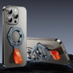 MagSafe対応 スマホリング 360度回転 マグネット式 マグセーフ iPhoneリングホルダー バンカーリング 角度調整 スタンド 全2色 SKU:IPC12232024010 - Image 15