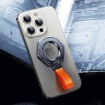 MagSafe対応 スマホリング 360度回転 マグネット式 マグセーフ iPhoneリングホルダー バンカーリング 角度調整 スタンド 全2色 SKU:IPC12232024010 - Image 8