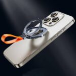 MagSafe対応 スマホリング 360度回転 マグネット式 マグセーフ iPhoneリングホルダー バンカーリング 角度調整 スタンド 全2色 SKU:IPC12232024010 - Image 4