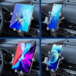 重力式 スマホホルダー エアコン吹出口 小型 車載ホルダー スマホホルダー 片手で操作可能 車載ホルダー  簡単取外し スマホスタンド 着脱簡単 縦横向き可能  角度自由調節可能  落下防止スマホ車載ホルダー  SKU:IPC12232024015 - Image 9