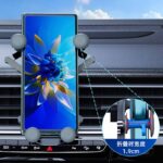 重力式 スマホホルダー エアコン吹出口 小型 車載ホルダー スマホホルダー 片手で操作可能 車載ホルダー  簡単取外し スマホスタンド 着脱簡単 縦横向き可能  角度自由調節可能  落下防止スマホ車載ホルダー  SKU:IPC12232024015 - Image 8
