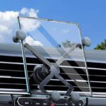 重力式 スマホホルダー エアコン吹出口 小型 車載ホルダー スマホホルダー 片手で操作可能 車載ホルダー  簡単取外し スマホスタンド 着脱簡単 縦横向き可能  角度自由調節可能  落下防止スマホ車載ホルダー  SKU:IPC12232024015 - Image 4
