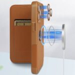 iPhone 16 Pro max 合成革 背面型ケース 耐衝撃 保護ケース  iPhoneSE 2/3 背面型ケース スマホケース 全4色 SKU:IPC12232024017 - Image 2