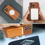 iPhone 16 Pro max 合成革 背面型ケース 耐衝撃 保護ケース  iPhoneSE 2/3 背面型ケース スマホケース 全4色 SKU:IPC12232024017 - Image 12