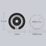 両面強磁力 MagSafe対応 スマホリング 360度回転 マグネット式 マグセーフ iPhoneリングホルダー バンカーリング 角度調整 スタンド 全4色 SKU:IPC12232024021 - Image 17