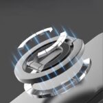 両面強磁力 MagSafe対応 スマホリング 360度回転 マグネット式 マグセーフ iPhoneリングホルダー バンカーリング 角度調整 スタンド 全4色 SKU:IPC12232024021 - Image 15
