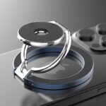 両面強磁力 MagSafe対応 スマホリング 360度回転 マグネット式 マグセーフ iPhoneリングホルダー バンカーリング 角度調整 スタンド 全4色 SKU:IPC12232024021 - Image 11