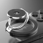 両面強磁力 MagSafe対応 スマホリング 360度回転 マグネット式 マグセーフ iPhoneリングホルダー バンカーリング 角度調整 スタンド 全4色 SKU:IPC12232024021 - Image 9