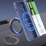 Magsafe対応 車載ホルダー 多機能 スマホホルダー 360度回転可能 マグネット式車載ホルダー  マグネット ダッシュボードホルダー SKU:IPC12232024022 - Image 7