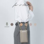 スマホショルダー 本革斜めがけバッグ 通勤バッグ 小物収納 財布 スマホポーチ お財布 レディース ショルダーバッグ スマホショルダーバッグ 全7色 SKU:IPC12232024033 - Image 4