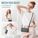 スマホショルダー 合成革 斜めがけバッグ 通勤バッグ 小物収納 財布 スマホポーチ お財布 レディース ショルダーバッグ スマホショルダーバッグ 全5色 SKU:IPC12232024046 - Image 21