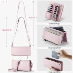 スマホショルダー 合成革 斜めがけバッグ 通勤バッグ 小物収納 財布 スマホポーチ お財布 レディース ショルダーバッグ スマホショルダーバッグ 全5色 SKU:IPC12232024046 - Image 19