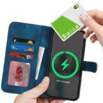 iPhone 16 Pro Max 合成革ケース 手帳型ケース iPhone SE magsafe対応ケース iPhone16 PUレザー ケース スマホケース 全7色 SKU:IPC122520240104 - Image 5