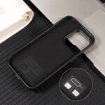 iPhone 16 Pro Max 合成革ケース  iphone7G/8G/SE 背面型ケース iPhone16 PUレザー ケース スマホケース 全3色 SKU:IPC12252024015 - Image 3