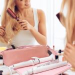 ヘアアイロン 収納 ケース 吊り下げ 耐熱 トラベルポーチ  ヘアアイロンケース 吊り下げ収納 全3色 SKU:IPC12252024068 - Image 8