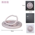 MagSafe対応 スマホリング 360度回転 マグネット式 マグセーフ iPhoneリングホルダー バンカーリング 角度調整 スタンド 全3色 SKU:IPC12252024074 - Image 4