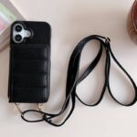 iPhone 16 Pro Max 合成革ケース ショルダー 背面型ケース iPhone SE 背面型ケース iPhone16 PUレザー ケース  全8色  SKU:IPC02222025053LS - Image 14