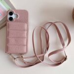 iPhone 16 Pro Max 合成革ケース ショルダー 背面型ケース iPhone SE 背面型ケース iPhone16 PUレザー ケース  全8色  SKU:IPC02222025053LS - Image 12