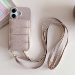 iPhone 16 Pro Max 合成革ケース ショルダー 背面型ケース iPhone SE 背面型ケース iPhone16 PUレザー ケース  全8色  SKU:IPC02222025053LS - Image 10