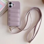 iPhone 16 Pro Max 合成革ケース ショルダー 背面型ケース iPhone SE 背面型ケース iPhone16 PUレザー ケース  全8色  SKU:IPC02222025053LS - Image 9