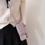 iPhone 16 Pro Max 合成革ケース ショルダー 背面型ケース iPhone SE 背面型ケース iPhone16 PUレザー ケース  全8色  SKU:IPC02222025053LS - Image 5