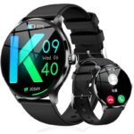 QS80 多国言葉(日本語)対応 1.39インチ画面 多機能腕時計 通話可能  Bluetooth5.0対応 スマートウォッチ 体表面温度 多機能スマートウォッチ スマートブレスレット IP67防水  全6色 SKU:PC01082024002LS - Image 2