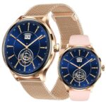 QS80 多国言葉(日本語)対応 1.39インチ画面 多機能腕時計 通話可能  Bluetooth5.0対応 スマートウォッチ 体表面温度 多機能スマートウォッチ スマートブレスレット IP67防水  全6色 SKU:PC01082024002LS - Image 7