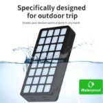 【PSE認証済】 ソーラーバッテリー PS-900 50000mAh 超大容量 軽量 ソーラーチャージャー4台同時充電 2.1A急速充電 32連LED照明ライト搭載 スマホ充電器 モバイル充電器 全6色 SKU:PC01122024010LS - Image 15