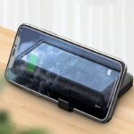 【PSE認証済】 ソーラーバッテリー PS-159 30000mAh 超大容量 軽量 ソーラーチャージャー スマホスタンド機能  LEDライト付 モバイル充電器 Black SKU:PC01122024009LS - Image 6