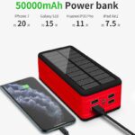 【PSE認証済】ソーラー充電器 ワイヤレス充電 急速充電 PS-400 ソーラー モバイルバッテリー 大容量 モバイルバッテリー ソーラー充電器LEDライト 防災グッズ 全6色 SKU:PC01122024014LS - Image 9