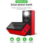 【PSE認証済】ソーラー充電器 ワイヤレス充電 急速充電 PS-400 ソーラー モバイルバッテリー 大容量 モバイルバッテリー ソーラー充電器LEDライト 防災グッズ 全6色 SKU:PC01122024014LS - Image 6