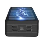 【PSE認証済】ソーラー充電器 ワイヤレス充電 急速充電 PS-400 ソーラー モバイルバッテリー 大容量 モバイルバッテリー ソーラー充電器LEDライト 防災グッズ 全6色 SKU:PC01122024014LS - Image 4