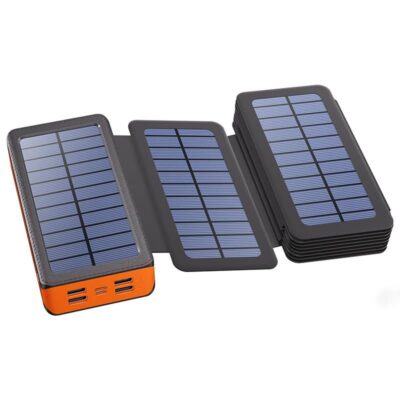 【PSE認証済】9枚ソーラーパネル  折りたたみ ソーラーチャージャー C300 20000/30000mAh 大容量 ソーラー充電器 32個LED照明 スマホ充電器 ソーラーバッテリー 全3色 SKU:PC01122024016LS