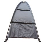 折りたたみ テント式 アウトドアシューズラック 下駄箱 9個の仕切り テント内の整理整頓 靴収納  Brown/Black 全2色 SKU:PC01152024009LS - Image 6