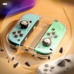 クリスタルクリア保護シェル Nintendo Switch/Switch OLED Joycon Controller対応 クリスタル クリア ハード カバー ケース   SKU:PC01162024006LS - Image 7