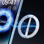 マグネット式 アルミ合金製  スマホ スタンド  Magsafe対応アクセサリー 折り畳式 スマートフォン ホルダー 全2色 SKU:PC01182024016LS - Image 2