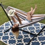 ネットベッド ゆらふわモック 自立式ハンモック ベッド ハンモック付ロフトベッド キャンプ 室内 屋外 ハンモックベッド  全3色 SKU:PC01222024003LS - Image 7