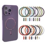 Magsafe対応 メタルプレート 車載ホルダー取付可能 マグセーフ対応 車載ホルダー シート 薄型 Magsafe アクセサリ-全6色 SKU:PC01222024029LS