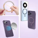 Magsafe対応 メタルプレート 車載ホルダー取付可能 マグセーフ対応 車載ホルダー シート 薄型 Magsafe アクセサリ-全6色 SKU:PC01222024029LS - Image 12