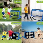 サッカー ゴール 折りたたみ フットボールゴール サッカーゴールネット 子供用 ミニサッカーゴール ワンタッチ組立て トレーニング フットサル 全5種類 SKU:PC01222024031LS - Image 18