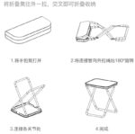 折りたたみチェア 軽量 折りたたみ椅子 アウトドア 釣り 踏み台 ミニ 携帯 屋外 持ち運び キャンプ椅子 折り畳み イス 折りたたみアウトドアチェア 全3色 SKU:PC01223024003LS - Image 16