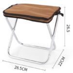 折りたたみチェア 軽量 折りたたみ椅子 アウトドア 釣り 踏み台 ミニ 携帯 屋外 持ち運び キャンプ椅子 折り畳み イス 折りたたみアウトドアチェア 全3色 SKU:PC01223024003LS - Image 14