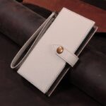 iPhone15 高級本革レザー ケース 手帳型 ケース  スタンド機能 カード収納可能 iPhone15 Pro対応 本革 レザー ケース スマホケース  全4色 SKU:PC01223024010LS - Image 3