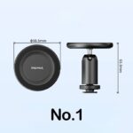 多用途 強磁力 スマホマウント magsafeベース+自由雲台 デザイン  スマホスタンド スマホ・デジカメ 三脚 自撮り スタンド 強磁力 スマホマウント 三脚ホルダー スマホ用 強磁力 スマホマウント 全2種類  SKU:PC01252024001LS - Image 4