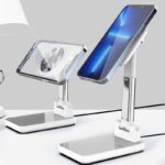 magsafe対応 スマホスタンド 折れ畳み式 スマートフォン スタンド スマートフォンホルダー スマホアクセサリー  Black/White 全2色  SKU:PC01252024002LS - Image 2