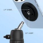 多用途 強磁力 スマホマウント magsafeベース スマホスタンド スマホ・デジカメ 三脚 自撮り スタンド 強磁力 スマホマウント 三脚ホルダー スマホ用 強磁力 スマホマウント 全2種類 SKU:PC01252024003LS - Image 10