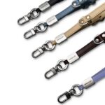 多機能 ハンドストラップ 携帯ストラップ 20cm スマホストラップ おしゃれ  PU製  スマホ ストラップ  キーストラップ  全5色 SKU:PC02292024002LS - Image 2