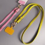 ショルダーストラップ PU製 首掛けストラップ 69cm スマホストラップ 吊り下げ スマホ全機種対応 ストラップ ネックストラップ 落下防止 スマホ ストラップ 全5色 SKU:PC02292024005LS - Image 8