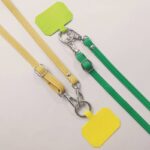 ショルダーストラップ PU製 首掛けストラップ 112cm スマホストラップ 吊り下げ スマホ全機種対応 ストラップ ネックストラップ 落下防止 スマホ ストラップ 全6色 SKU:PC02292024006LS - Image 5